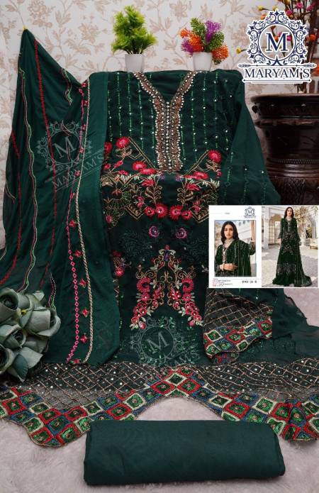 Maryams 156 Georgette Wedding Wear Pakistani Suits